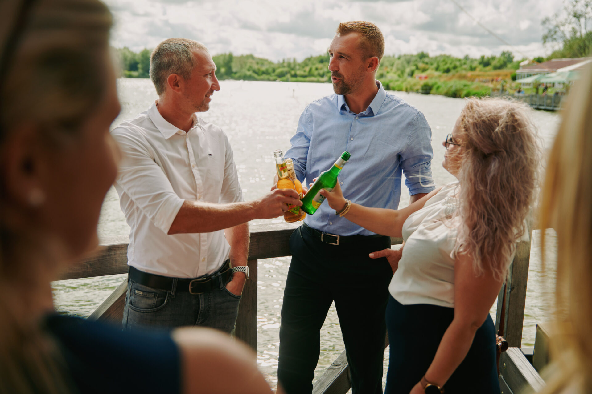Firmenfeier auf der Eventterrasse