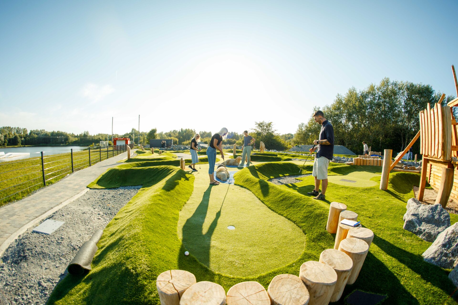 Adventure Golf Anlage von Gulf Golf in Hooksiel